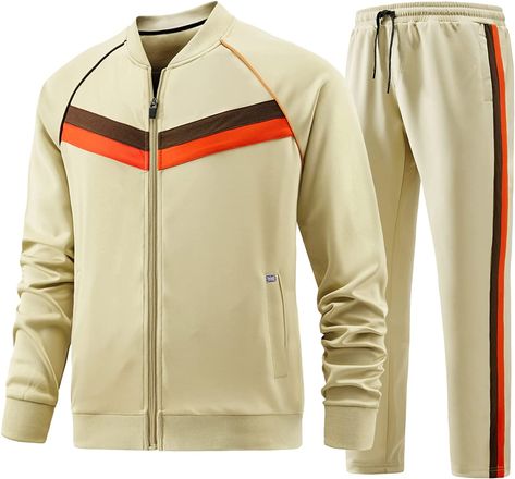 Jogging Suits, Mens Tracksuit, Outfits Athletic, Track Suits, Tracksuit Men, Sweatsuit Set, Track Suit Men, Active Jacket, Men Pants