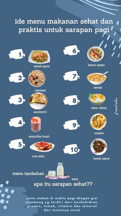 Menu Makanan Diet Sehat, Makanan Sehat Healthy, Menu Sarapan Diet, Menu Sehat Harian, Tips Diet Sehat, Resep Menu Diet Sehat, Menu Makanan Diet, Sarapan Diet, Menu Diet Sehat