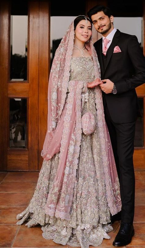 #fashion, #style, #outfitinspiration, #beauty Waleema Bridal Dresses, Walima Bridal Dress Pakistan, Reception Dress Pakistani, Waleema Dress Pakistani Bridal, Marriage Reception Dress Indian, Pakistan Engagement, Pakistani Bridal Wear Walima, Pakistani Engagement Look, Valima Bridal Dress Pakistan