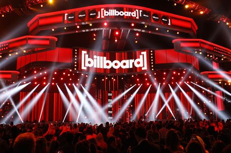 Music Billboard, Stage Lighting Design, Billboard Awards, Career Vision Board, Dream Music, Event Stage, Billboard Music, Pentatonix, Famous Singers