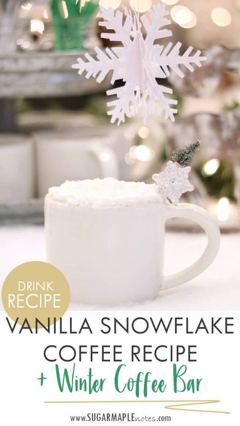 Christmas Coffee Cocktail, Festive Coffee Drinks, Holiday Coffee Drinks Christmas, Christmas Espresso Drinks, Winter Coffee Syrup, Caribou Coffee Drinks Recipes, Christmas Coffee Drink Recipes, Christmas Drinks Coffee, Christmas Coffee Flavors