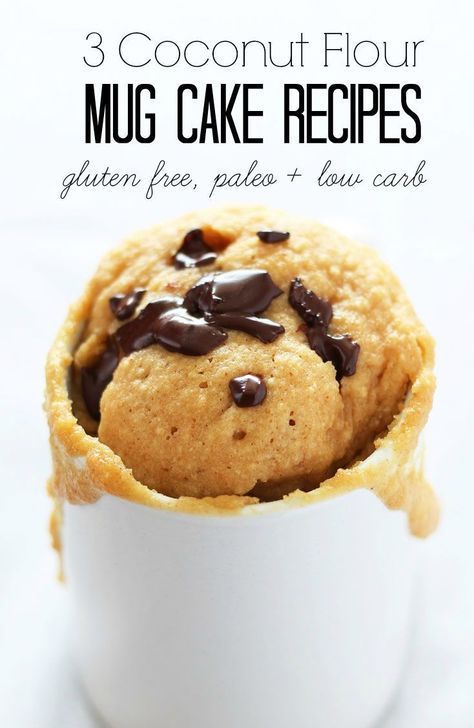 Gd Recipes, Coconut Flour Mug Cake, Peanut Butter Mug Cake, Mug Cake Recipes, Peanut Butter Mug Cakes, Keto Cakes, Butter Substitute, Ketogenic Desserts, Coconut Flour Recipes