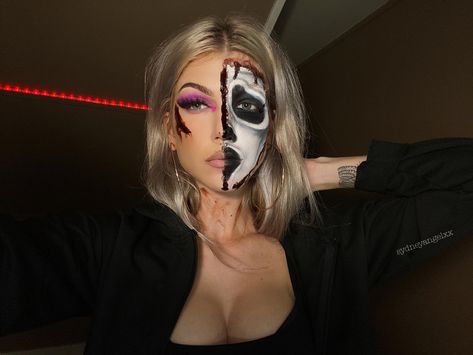 Ghostface Makeup, Scream Halloween Costume, Halloween Makeup Clown, Movie Makeup, Cute Halloween Makeup, Special Makeup, Face Paint Makeup, Pretty Halloween, Halloween Makeup Inspiration