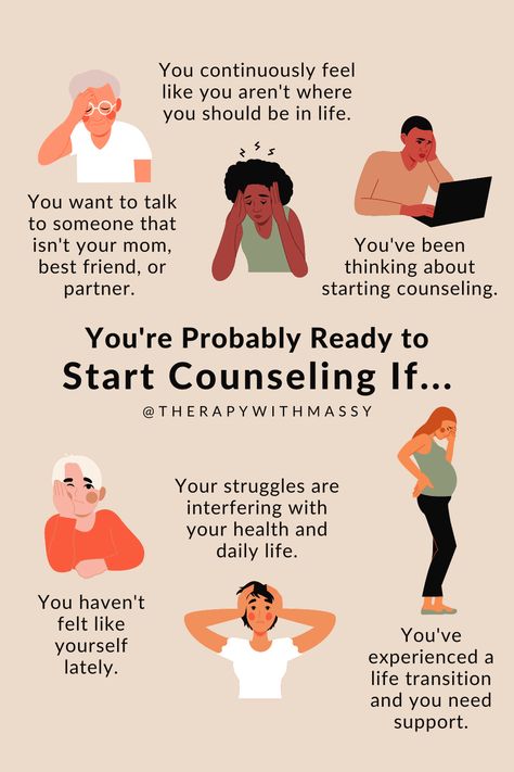 Are you ready to start seeing a counselor? The reasons why people seek counseling are different for everyone, and they’re all equally valid. ​​​​​​​​ ​​​​​​​​ When in doubt, don’t hesitate to reach out to a counselor and ask for a consultation call. This is a great opportunity to get some of your questions answered.​​​​​​​​ ​​​​​​​​ Are you curious about counseling? Click here to read my blog: 8 Questions You’ve Always Wanted to Ask A Therapist.❤️ Meet The Therapist, Becoming A Counselor, Childhood Neglect, Narrative Therapy, Behaviour Therapy, Psych Major, Counseling Quotes, Affirmation Wallpaper, Counselor Office