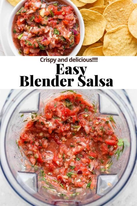 How To Freeze Homemade Salsa, Garden Tomato Recipes Freezer, Salsa Recipe With Fresh Tomatoes Blender, Fresh Tomato Salsa Freezer, Homemade Freezer Salsa, Immersion Blender Salsa, Frozen Salsa Recipe, Blender Salsa Fresh Tomatoes, Salsa From Frozen Tomatoes