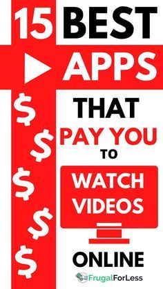 15 Best apps that pay you real money to watch videos. Get some extra cash for watching videos. Earn Money App, Extra Money Jobs, Best Money Making Apps, Earn Money Online Free, Apps That Pay You, Apps That Pay, Money Apps, Online Business Tools, Ways To Get Money