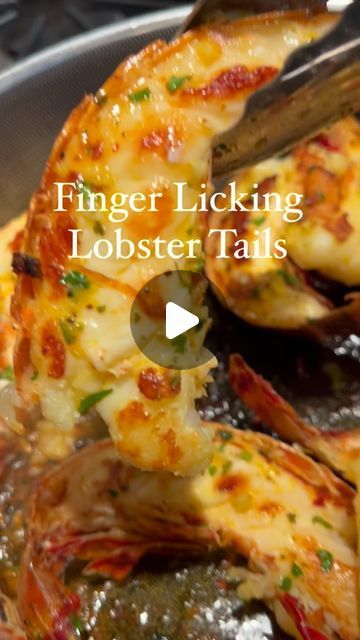 Pan Seared Lobster Tail, Bake Lobster Tail Oven, Lobster Tail Recipe Videos, Lobster Dishes Fine Dining, How To Cook A Lobster Tail, Split Lobster Tail Recipe, Garlic Butter Lobster Tails, Sauteed Lobster Tail, Best Way To Cook Lobster Tails