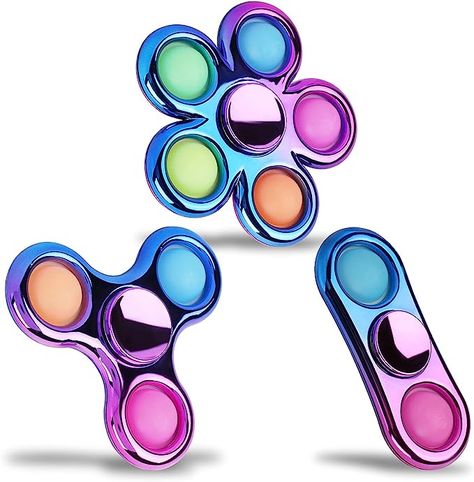 Fidget Spinners, Pop Bubble, Pop It, Fidget Spinner, Fidget Toys, Toys Games, Toys, Gifts