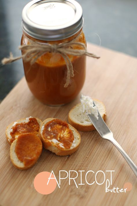 Easy Crockpot Apricot Butter - Fresh Mommy Blog Apricot Butter Recipe, Apricot Butter, Shake Recipes Healthy, Apricot Recipes, Homemade Jelly, Love Well, Jam And Jelly, Sweet Recipes Desserts, Dessert Options