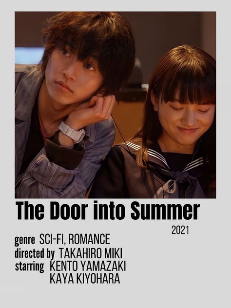 The Door Into Summer Movie, Aesthetic Japanese Movies, Best Japanese Movies, Japanese Drama Poster, Jdrama Japanese Drama List, Japanese Movies Aesthetic, Japanese Movies To Watch, Jdrama Japanese Drama, Japanese Movie Aesthetic