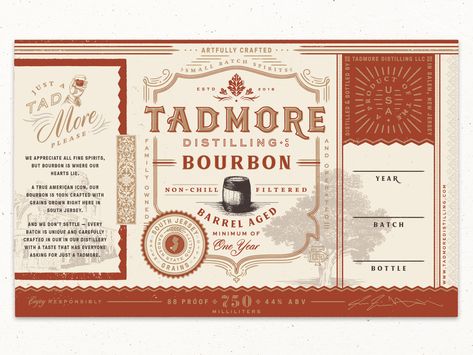 Retro Packaging, Whiskey Label, Christmas Typography, Alcohol Packaging, Vintage Packaging, Tea Packaging, Food Packaging Design, Packaging Labels Design, Vintage Typography