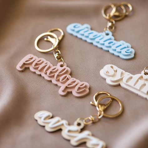 none Personalized Keychains, Backpack Keychain, Laser Projects, Name Keychain, Backpack Keychains, Peach Rose, Almond Cream, Backpack Tags, 1 Rose