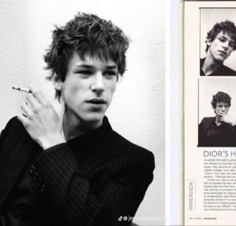 Male Haircuts Curly, Mens Haircuts Short Hair, Mod Hair, Gaspard Ulliel, Men's Short Hair, Hair Inspiration Short, Punk Hair, Hedi Slimane, Men's Haircut