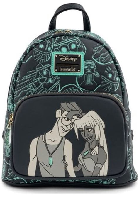 Loungefly Disney Atlantis 20th Anniversay Kida Milo Womens Double Strap Shoulder Bag Purse Loungefly Disney Backpack, Disney Atlantis, Lounge Fly, Disney Bags Backpacks, Disney Backpack, Atlantis The Lost Empire, Mini Mochila, Loungefly Bag, Disney Bags