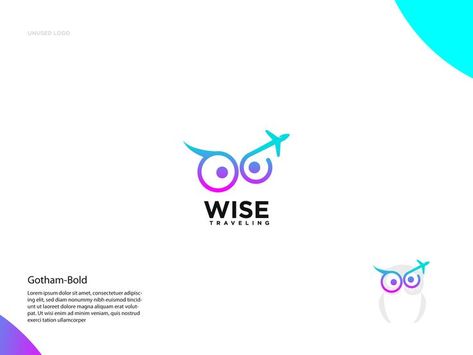 Owl Modern Travel Logo. Wise logo design Wise Logo, Travel Logo Design, Travel Logo, Modern Logo, Fashion Poses, Lorem Ipsum, Mood Boards, Global Community, Creative Professional