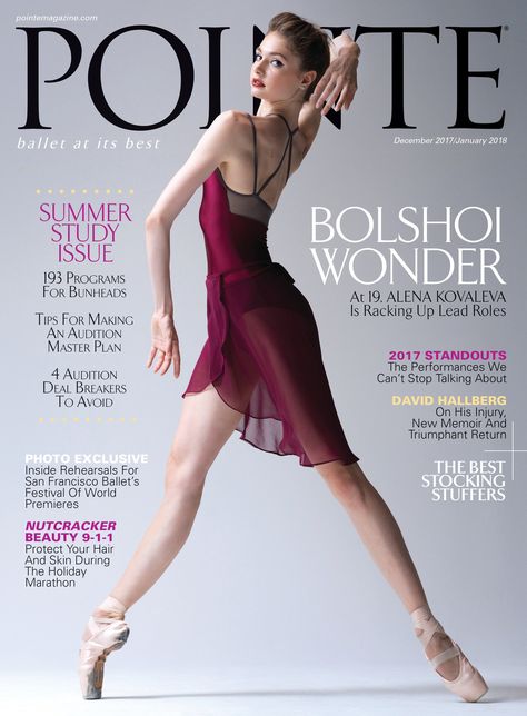 The Bolshoi Ballet's Alena Kovaleva may still be a teenager, but she's handling principal roles with aplomb. Dance Magazine Cover, Ballet Reference, Alena Kovaleva, Media Coursework, Aesthetic Project, Grace Under Pressure, Ballerina En Pointe, San Francisco Ballet, Summer Study