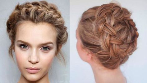 Crown Braid Hairstyles Crown Braid Hairstyles, Braid Crown Tutorial, Crown Braids, Braided Crown, Braided Crown Hairstyles, Front Braids, Hairstyles For Wedding, Braided Cornrow Hairstyles, Crown Braid