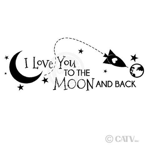 To The Moon And Back Tattoo, Back Drawing, Kalender Design, Wall Stickers Quotes, Inappropriate Thoughts, Bff Tattoos, Quote Iphone, Card Sentiments, To The Moon And Back