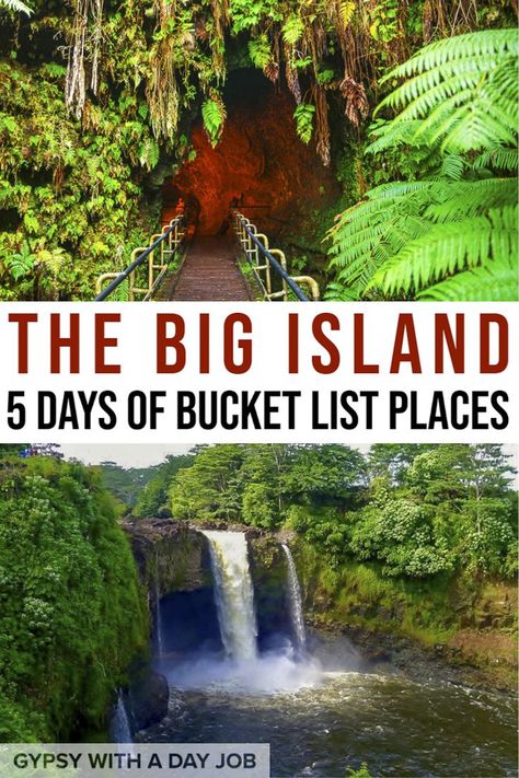 Big Island Itinerary, Easy Vacation Meals, Best Hawaiian Island, Hawaii Trip Planning, Bucket List Places, Big Island Travel, Free Grocery List, Hawaii Activities, Hawaii Big Island