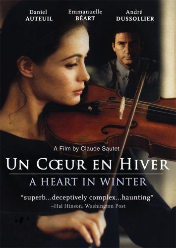 Un coeur en hiver (A Heart in Winter) Emmanuelle Béart, Beau Film, British Movies, Movie To Watch List, French Movies, Bon Film, French Cinema, I Love Cinema, Foreign Film