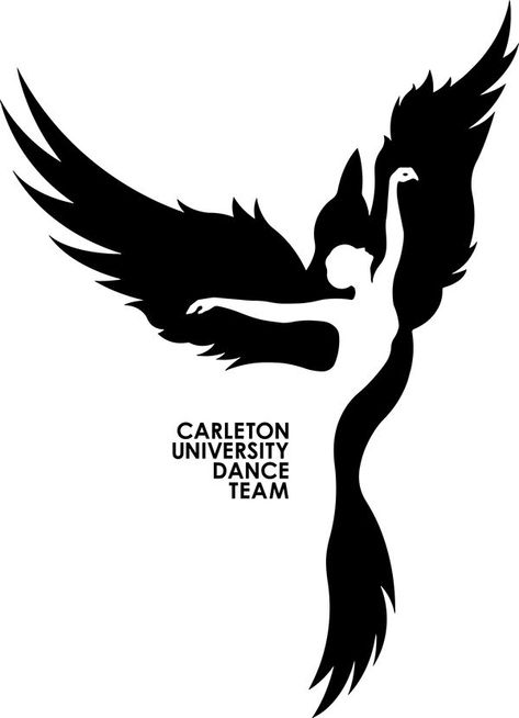 Carleton University Dance Team Logo on Behance Behance Logo, Behance Illustration, Negative Space Art, Dance Logo, Carleton University, Design Studio Logo, Dance Team, Studio Logo, Pencil Art Drawings