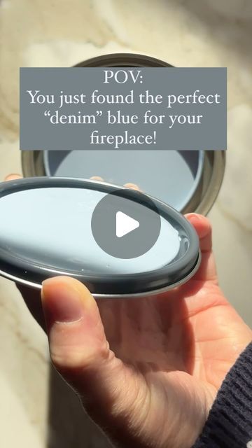 Amy Sadler | Paint Color Consultant and Faux Finisher on Instagram: "Are you on the hunt for a paint color that’s as adaptable and timeless as your favorite pair of jeans? 

I found it! 

 Benjamin Moore’s “denim wash” is the versatile shade you’ve been dreaming of.

I’ll be showing you in the next few days how I transform my own fireplace from creamy white to this beautiful shade of denim wash!

Here’s why this delightful blue is taking the design world by storm : (well, maybe not the design world but my world) 😂 

Versatility at its best : Just like your favorite denim jeans, denim wash fit fits seamlessly into into almost any room complementing so many styles and pallets. From coastal vibes to industrial lofts, this color is your go to for a chic and casual look. 

Perfect Pairing Powe Benjamin Moore Denim Wash, Denim Paint Color, Cafe Management, Benjamin Moore Paint Colors Blue, Denim Blue Paint, Color Consultant, Industrial Lofts, 50k Views, Colour Consultant