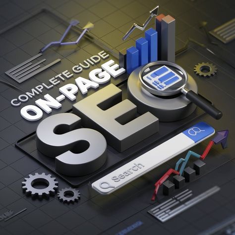 Complete Guide to On-Page SEO On-page SEO refers to the process of optimizing individual web pages in order to rank higher and earn more relevant traffic in search engines. It involves various techniques to improve the content and HTML source code of a page. Below is a comprehensive guide to help you with On-Page SEO: 1. **Keyword Research** - **Understand User Intent:** Before optimizing content, know what your audience is searching for. - **Tools:** Use tools like Google Keyword Planner, ... Seo Optimization Tips, Keyword Planner, Seo Ranking, On Page Seo, Keyword Research, Source Code, Search Engines, Motion Design, Cover Photos