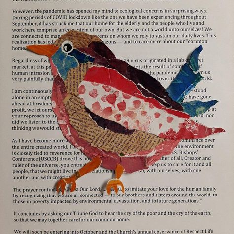 Sewing Club, Embroidered Birds, Inspiration Cards, Old Book Crafts, Nature Craft, Collage Inspiration, Round Robin, 2024 Ideas, Collage Art Projects