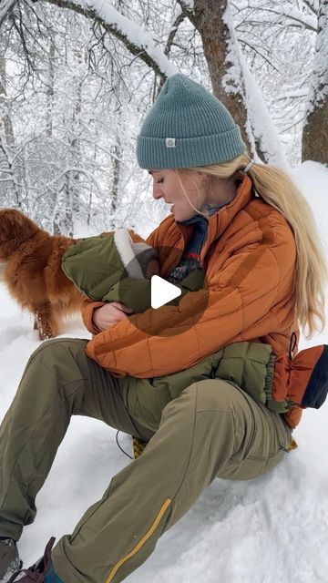 Hailey Terry | Utah Hiking, Camping, and Travel Mom on Instagram: "Breastfeeding My Baby on a Winter Hike: [Comment the word “Nursing” and I’ll send you my sit pad and favorite nursing layers!” Nursing on the trail during the winter doesn’t look too different than during the warmer months, but there are a couple things I do to make it a little easier. 🍼 I make sure to find a safe place to stop for my toddler to play while I am nursing. 🍼I bring an insulated pad to sit on so I don’t get cold or wet. 🍼 I prefer to wear nursing friendly tops, but if I don’t, I keep my jacket on and tucked around me to keep my core warm. 🍼 I keep my knees up to help support her weight. I already shared how I nurse in the carrier on the go. I do both just depending if we want to stop for a break or not. B Utah Hiking, Nursing Friendly Tops, Winter Hike, My Core, Utah Hikes, Knee Up, Couple Things, A Safe Place, Nursing Friendly