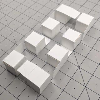 Making Paper Flexicubes (also Known As Infinity Cubes, Fidget Cubes or Magic Cubes) : 8 Steps (with Pictures) - Instructables Infinity Cube Diy Paper, Cube Template, Liquid Paper, Infinity Cube, Paper Cube, Diy Furniture Videos, Nerds Candy, Cube Toy, Fidget Cube