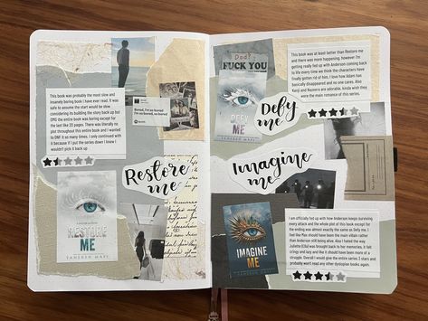 Shatter Me Journal Page, Shatter Me Journal, Ignite Me Aesthetic, Ella Sommers, Inheritence Games, Defy Me, Restore Me, Kenji Kishimoto, Book Annotating