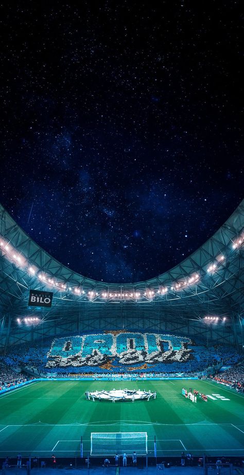 Velodrome Marseille, Stadium Wallpaper, Soccer Stadium, Football Images, Cristiano Ronaldo 7, ريال مدريد, Soccer Girl, Football Stadiums, Football Wallpaper