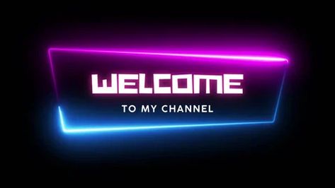 Welcome to my channel video animation Youtube Banner Attitude, Banner For Gaming Channel, 1024 X 576 Youtube Banner Funny, Welcome Youtube Banner, Pics For Youtube Banner, 1024 X 576 Youtube Banner Comedy, Welcome To My Channel Video, Welcome To My Channel Youtube Wallpaper, Youtube Channel Banner Gaming