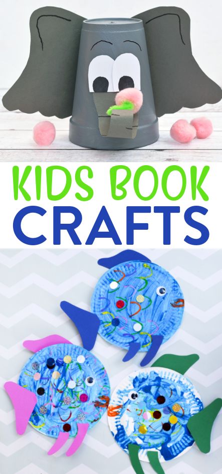 Preschool Crafts Based On Books, Preschool Books With Crafts, All About Books Preschool Theme Crafts, 1st Grade Book And Craft, Book Week Craft Ideas, Reading Week Activities Preschool, Children's Book Activities, Preschool Book And Craft Ideas, Storybook Crafts Preschool