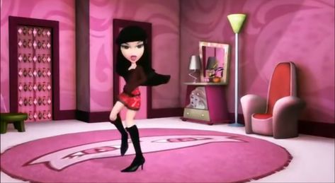 Bratz Video Game, Bratz Apartment, Bratz Office, Bratz Decor, Bratz House, Bratz Room, 2000s Room, Bratz Movie, Doll Room