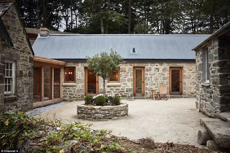 Welsh Cottage, Cottage Extension, Spa Like Bathrooms, Holiday Houses, Arizona House, Stone Cottages, Barn Renovation, Cottage Renovation, Stone Barns