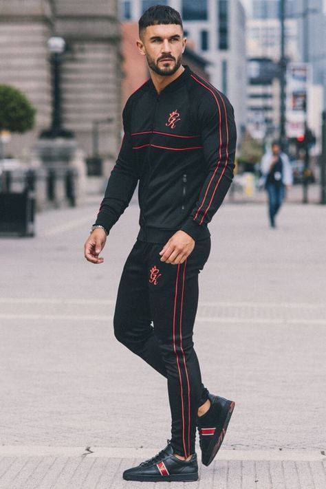 Ensemble Nike, Clothes For Big Men, Sporty Outfits Men, Plus Size Mens Clothing, Mens Tracksuit Set, Tracksuits For Men, Sports Wear Fashion, Baseball Jackets, Athleisure Men