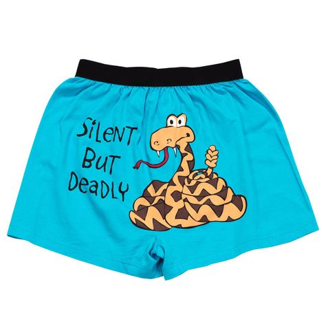 Funny Boxers, Silent But Deadly, Boxers Men, Rattle Snake, Sleeping Boy, Funny Boxer, Cotton Boxer Shorts, Boys Boxers, Funny Boy