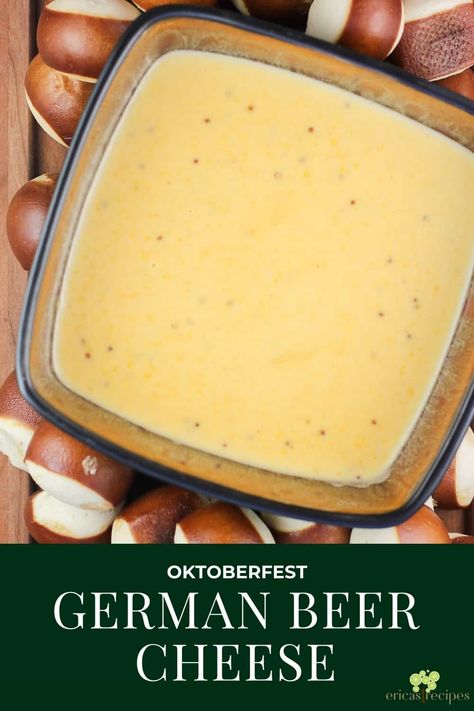 German Beer Cheese, German Beer Cheese Dip, German Cheese, Beer Cheese Recipe, Beer Cheese Dip Recipe, Beer Cheese Sauce, Pretzel Bread, German Food Authentic, Beer Cheese Soups