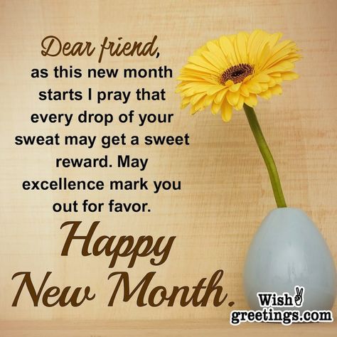 New Month Blessings Quotes, New Month Blessings, New Month Quotes, Blessings Quotes, 4 Best Friends, Messages For Friends, 25th Quotes, Messages For Her, Blessed Quotes