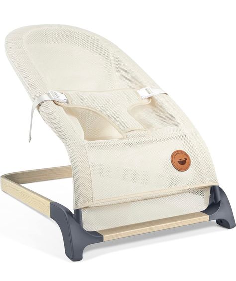 Angel Bliss baby bouncer. Comes in 3 neutral tones to match any space in your home. Similar to the Baby Bjorn bouncer, but significantly less expensive! Amazon $79.99 Baby Bouncer Seat, Best Baby Bouncer, What Baby Needs, Baby Rocker, Baby Chair, Baby Bouncer, Baby Bassinet, Baby Nursery Furniture, Baby Swings