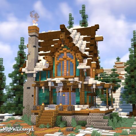 MrMattRanger | Minecraft Builder | Fantasy Snowy House Downloads Linked in Bio 💾 Join the Bakery Minecraft Server: 🌎… | Instagram Minecraft Christmas Mansion, Minecraft Snow Village Builds, Snow Golem Tower, Minecraft Mountain Base Interior, Minecraft Snow Village Ideas, Snowy Biome Minecraft House, Snow Base Minecraft, Snow Castle Minecraft, Minecraft Polar Bear Enclosure