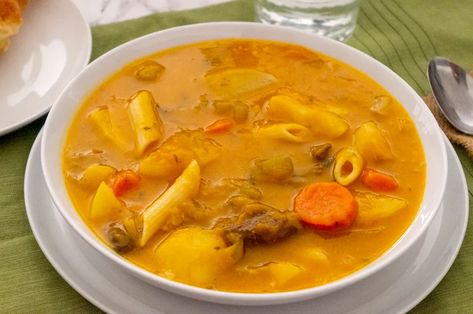 Soup Joumou Recipe, Haitian Soup Joumou, Haitian Soup, Budget Bites, Soup Joumou, Haitian Food Recipes, Beef Stew Meat, Caribbean Recipes, Pumpkin Soup