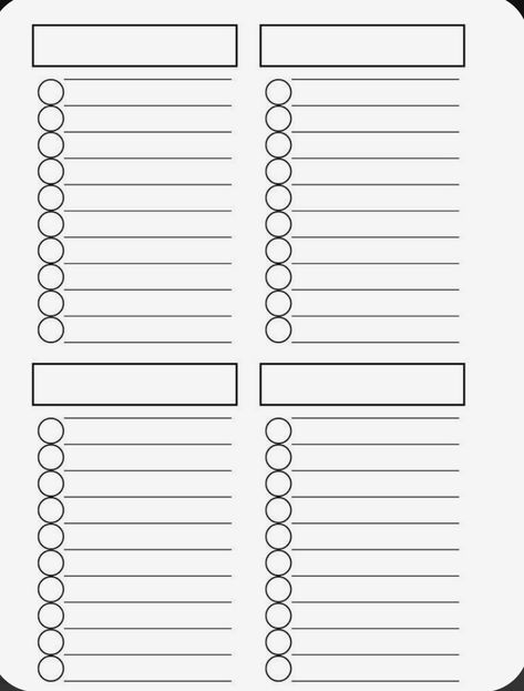 Daily Checklist Printable, Father's Day Painting, Blank Checklist, Checklist Planner, Free Adult Coloring Printables, Daily Checklist, Printable Notes, Printable Planner Pages, Planner Printables Free