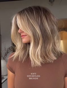 #HairColorIdeasForBrunettes #HairstylesForLongHair #HairColor #HairDyeIdeas #HairAccessories #HairAesthetic #HairArt #HairAndBeardStyles #HairAccessoriesForWomen #HairAffair #HairAccessoriesClips #HairBraids #HairBeauty #HairBraidDesigns #HairBow #HairBrush #HairBunTutorial Balayage Brunette Short, Warm Blonde Hair, Short Dark Hair, Bronde Balayage, Bronde Hair, Ombre Hair Blonde, Fall Blonde, Blonde Haircuts, Dark Roots Blonde Hair