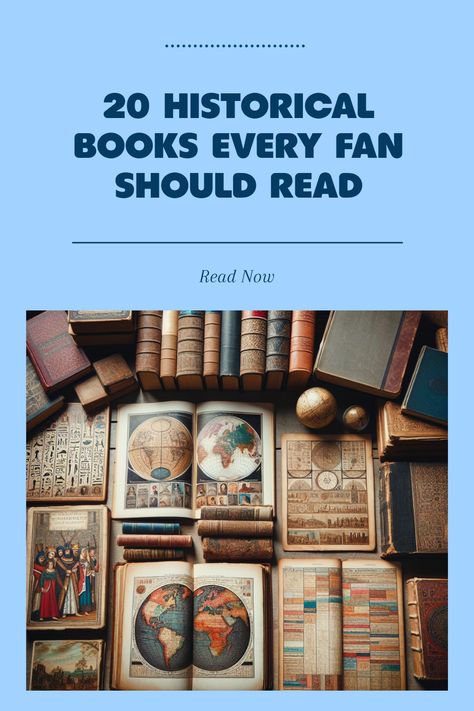Are you a history buff looking for your next great read? Explore our handpicked list of 20 must-read historical books that bring the past to life. These titles are perfect for diving deep into riveting stories, from biographies of fascinating figures to sweeping novels set in captivating eras. Whether you love ancient history, world wars, or local legends, this collection has something for every historical enthusiast. Get your reading list ready and uncover the narratives that shaped our world! History Books To Read, Best Historical Fiction Books, Best Historical Fiction, World Wars, Yuval Noah Harari, Historical Fiction Books, Historical Books, Writing Styles, Reading Recommendations