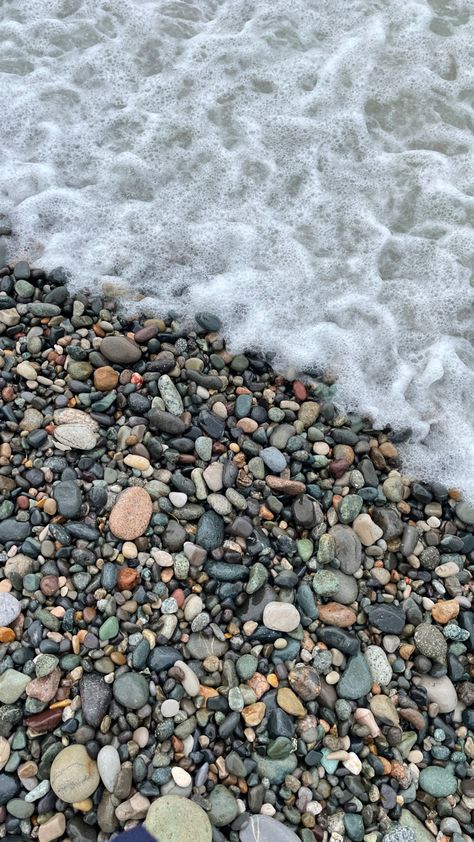 Sea salt, sea pebble, sea waves, seashore Pebble Beach Aesthetic, Stone Beach Aesthetic, Rock Beach Aesthetic, Sea Shore Aesthetic, Pebbles Aesthetic, Sea Waves Aesthetic, Pebble Photography, Textiles Collage, Seaside Aesthetic