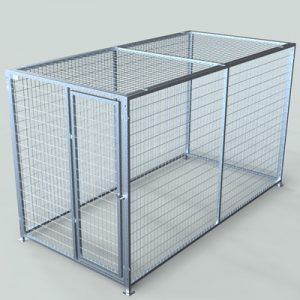 Dog Cage Ideas Outdoor, Dog Kennels Indoor, Dog Cage Outdoor, Dog Kennel And Run, Chain Fence, Dog Kennel Designs, Dog Bedroom, Cages For Sale, Wire Dog