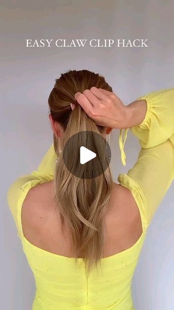 its hairstylist on Instagram: "##hairlovers" Easy Updos For Medium Hair, Hair Style Vedio, Easy Hairdos, Natural Hair Tutorials, Hair And Makeup Tips, Up Dos For Medium Hair, Clip Hairstyles, Long Hair Updo, Hair Creations