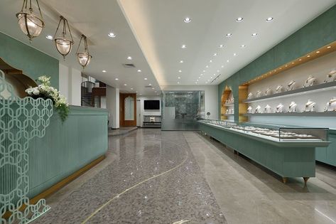 Gold Shop Interior Design, Small Gold Shop Interior Design, Dipen Gada, Shop Counter Design, Jewelry Store Interior, N Design, Jewellery Boutique, Jewelry Store Design, Jewellery Shop Design